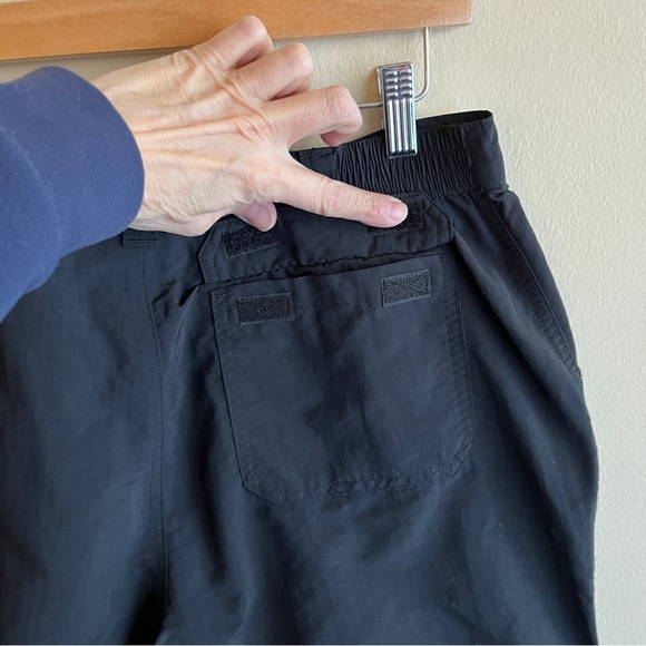 Royal Robbin’s Zip and Go Convertible Cargo Pants in Black Size 8 Short Inseam - Picture 12 of 13